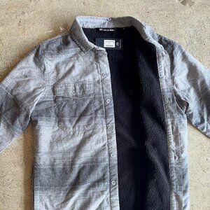 Travis Mathew Towner Sherpa Lined Shirt Jacket